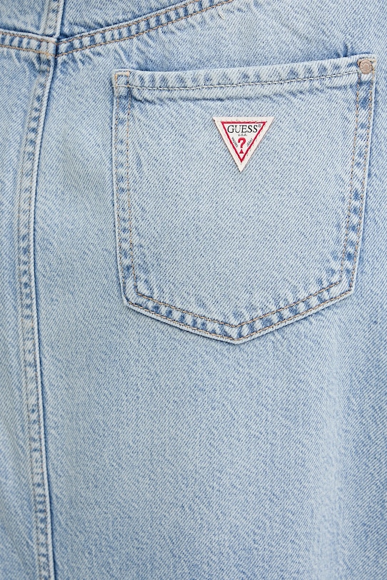 Guess spódnica jeansowa THAISS niebieski W5GD83.D5B96