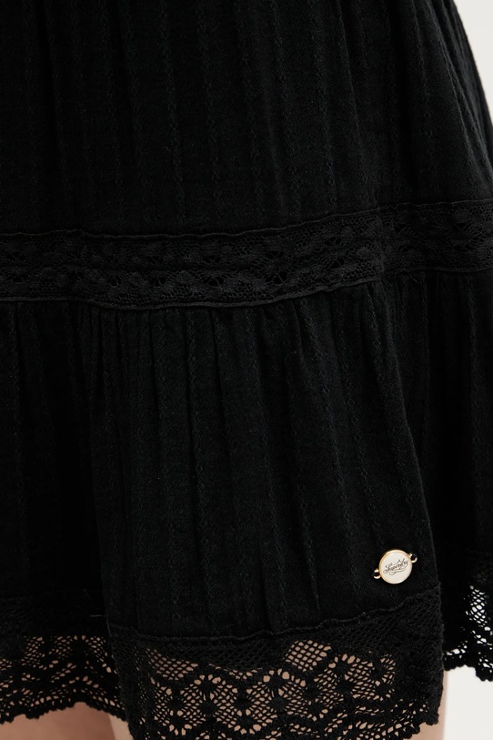 Superdry fustă negru W7210350A.02A