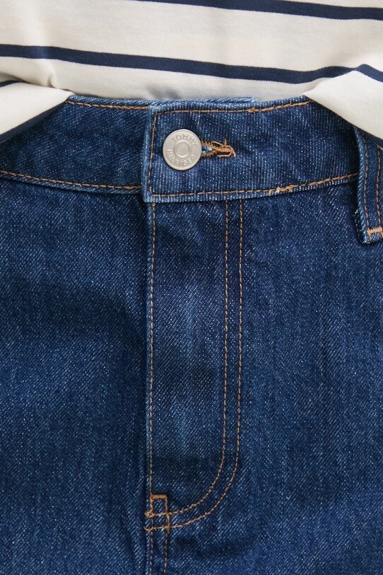 Tommy Hilfiger fusta jeans bleumarin WW0WW44390
