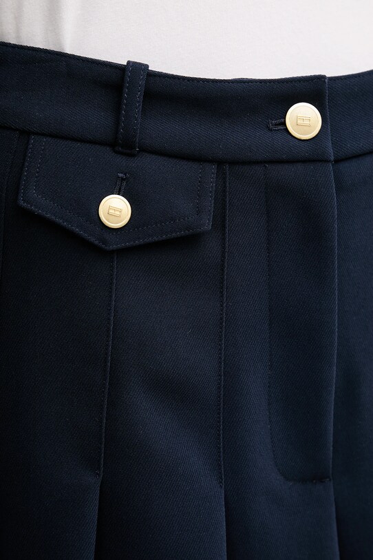 Sukňa Tommy Hilfiger tmavomodrá WW0WW44731