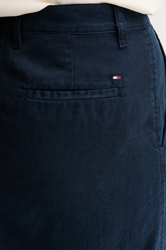 Sukňa Tommy Hilfiger tmavomodrá WW0WW44726