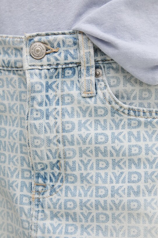Dkny fusta jeans albastru DJ4K9525