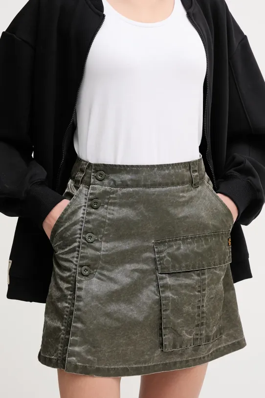 Alpha Industries spódnica Vintage Mini Skirt casual zielony 156052