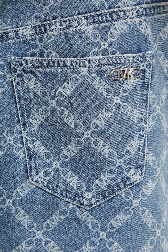 MICHAEL Michael Kors fustă din denim MS570I6H2P albastru