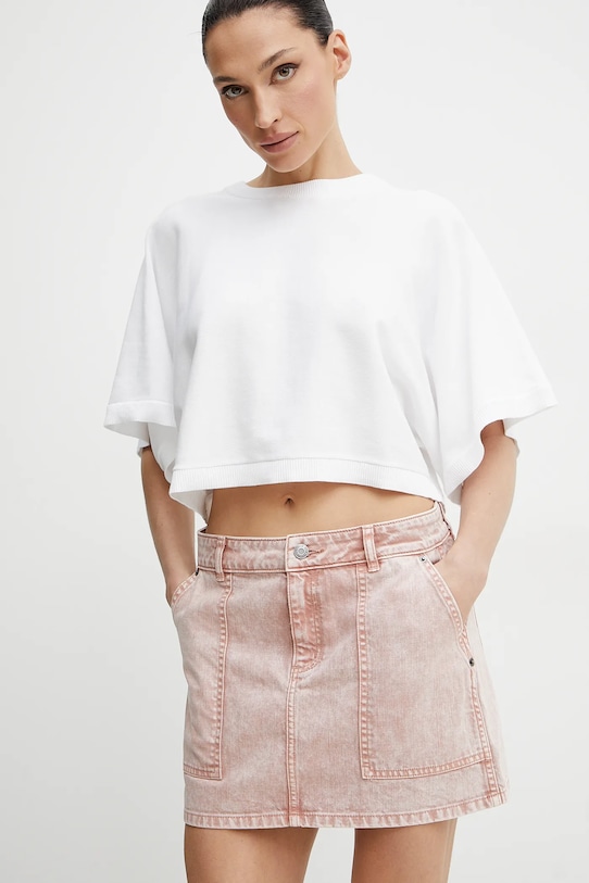 Джинсова спідниця MICHAEL Michael Kors casual помаранчевий MS570IY4LN