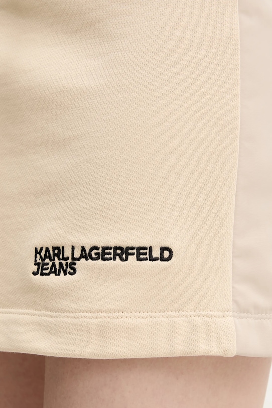 Sukňa Karl Lagerfeld Jeans béžová A2W12016