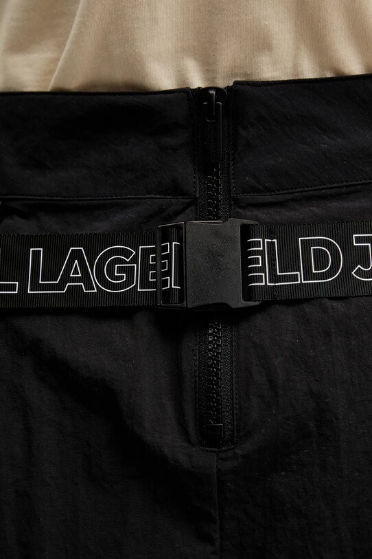 Karl Lagerfeld Jeans fustă negru A2W12023