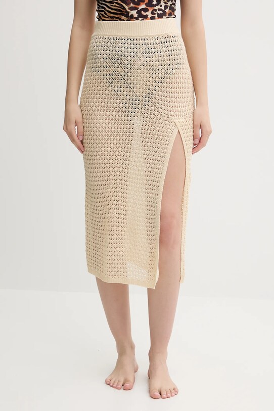 Guess spódnica plażowa beżowy E5GD09.Z3N30