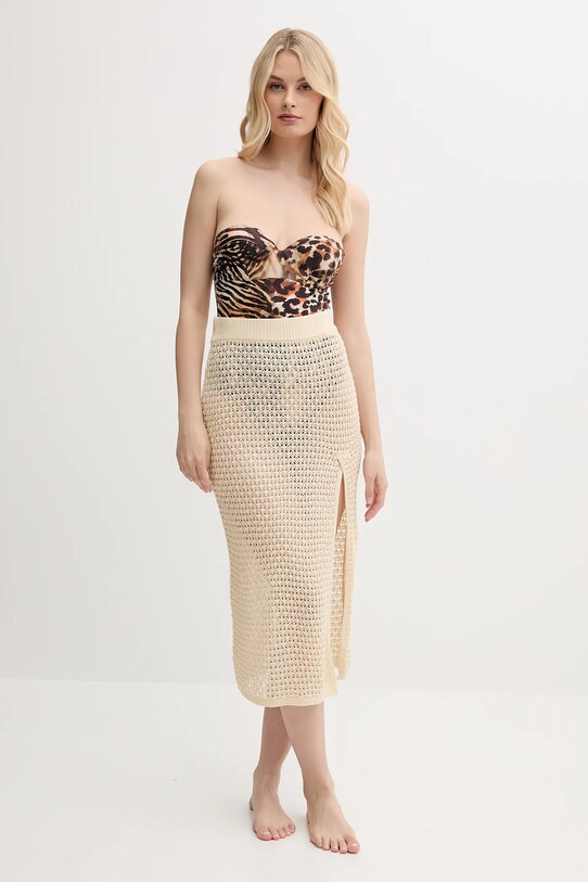 Guess spódnica plażowa E5GD09.Z3N30 beżowy SS25