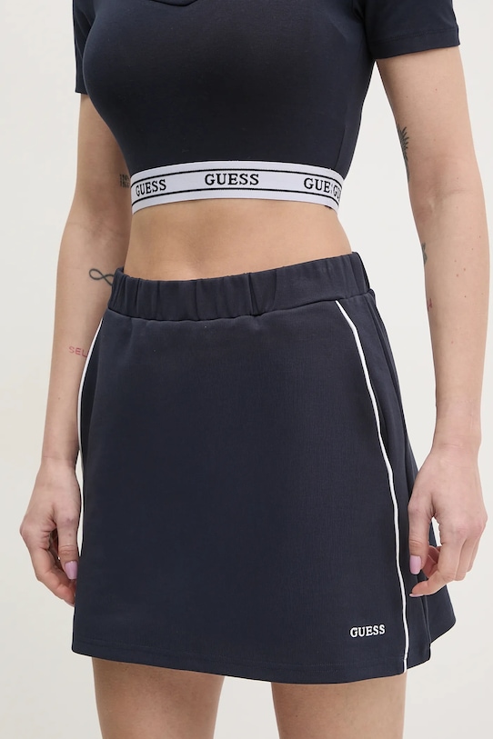 Guess fustă NIGELLA imprimeu bleumarin V5GD02.KCS01