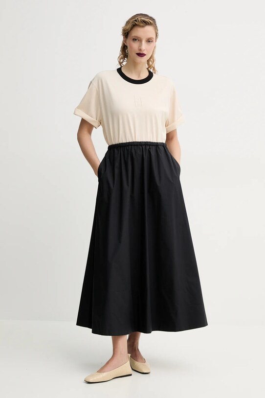 Bavlněná sukně By Malene Birger PHEOBES 102064 černá SS25