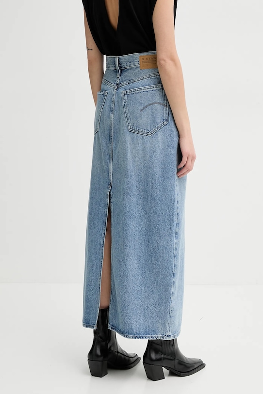 Îmbrăcăminte G-Star fustă din denim D24385.D788 albastru