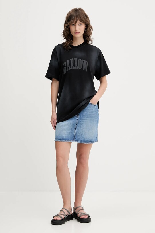 Джинсовая юбка Tommy Jeans DW0DW20136 голубой SS25