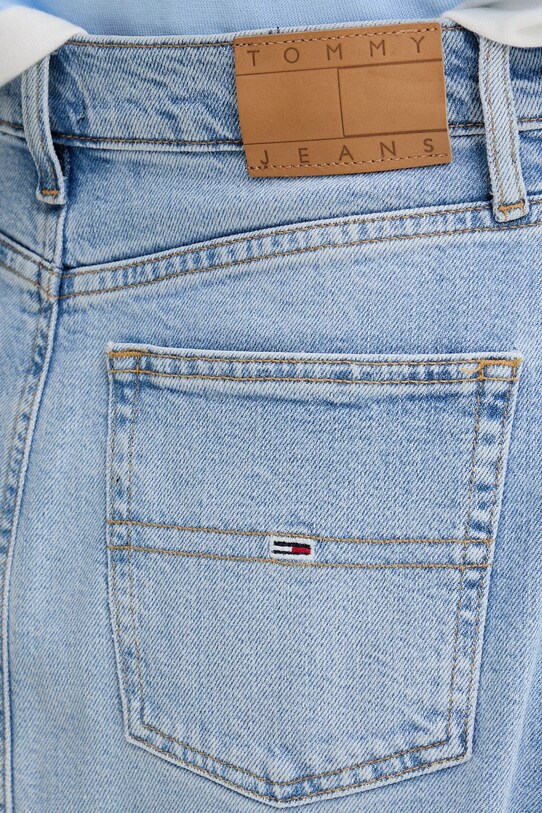 Tommy Jeans spódnica jeansowa niebieski DW0DW20581