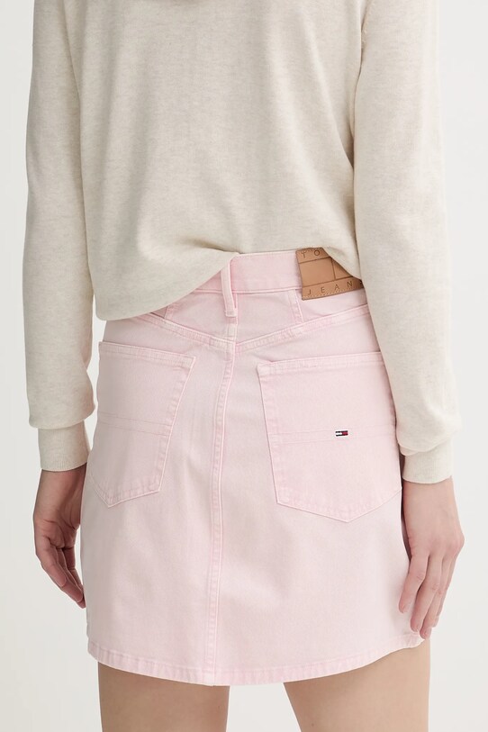 Oblačila Jeans krilo Tommy Jeans DW0DW20607 roza