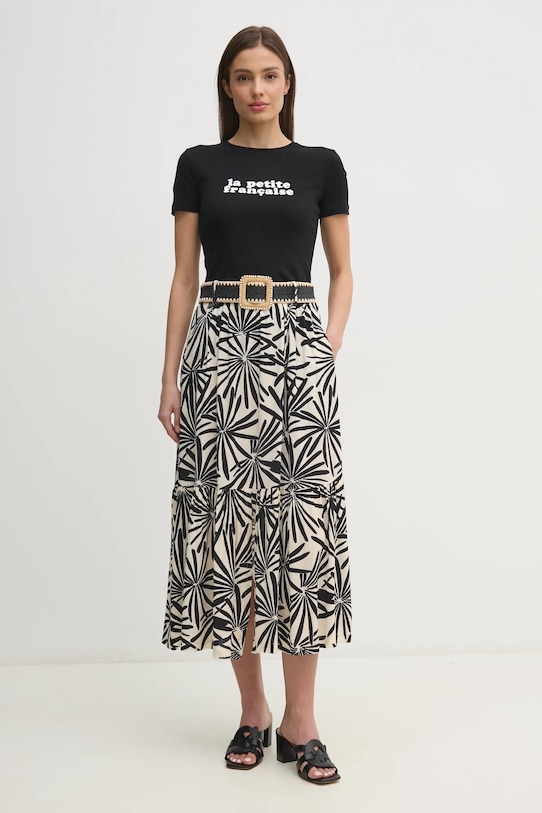 Φούστα La Petite Française JASMINE PFJASMINE μαύρο SS25