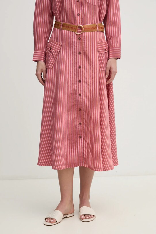 La Petite Française gonna JOYCE midi rosa PFJOYCE