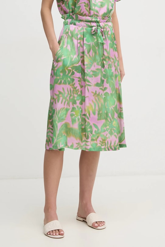 Юбка La Petite Française JUDITH узор зелёный PFJUDITH