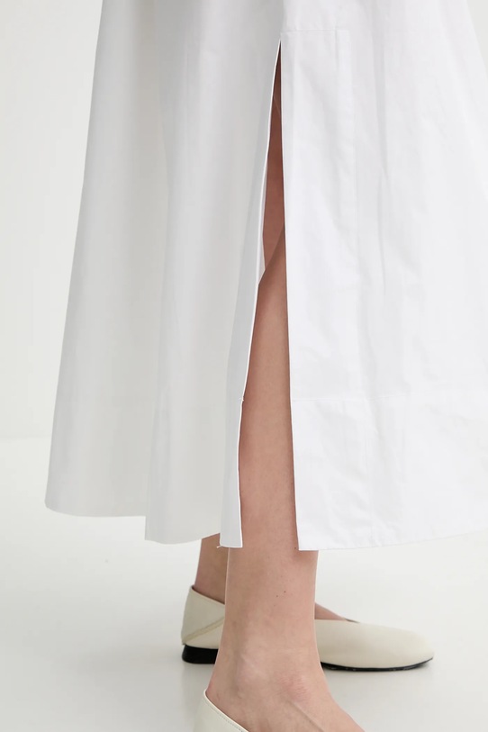 Herskind fustă din bumbac Herdis 5559202 alb