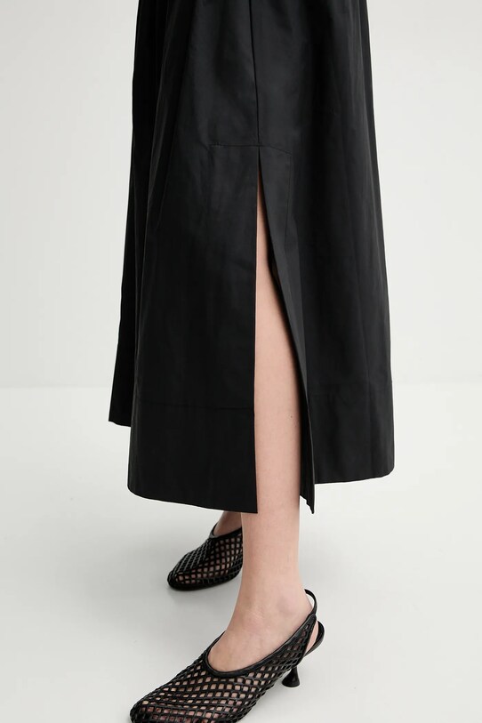 Herskind fustă din bumbac Herdis negru 5559202