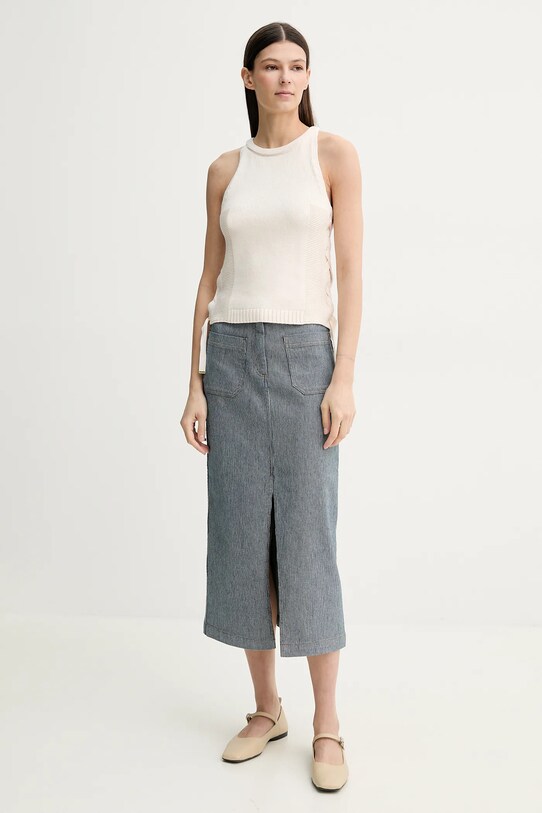 Юбка Sessun 25206005 тёмно-синий SS25