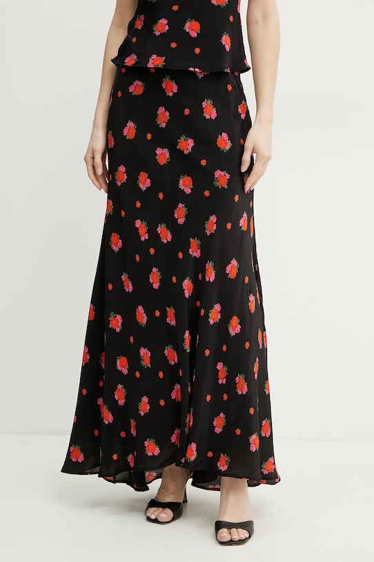 Φούστα Bardot MONROE εμπριμέ μαύρο 59754SB2