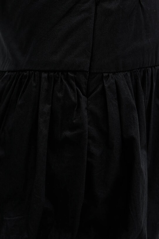 Hollister Co. fustă din bumbac KI343.3139.900 negru