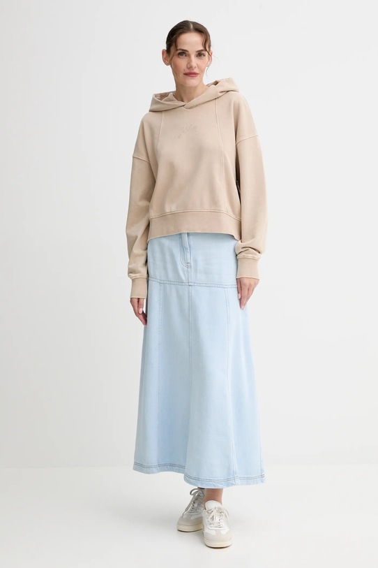 Джинсовая юбка MUNTHE TUXYA 251121425110 голубой SS25