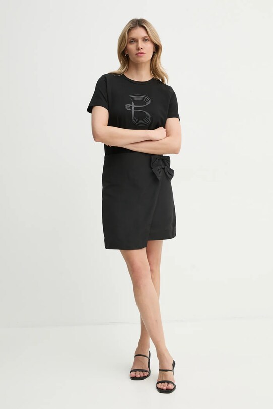 Sukňa Bruuns Bazaar BBW4394 čierna SS25