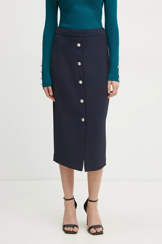 Suknja Liu Jo pletivo mornarsko plava WA5376.T0486