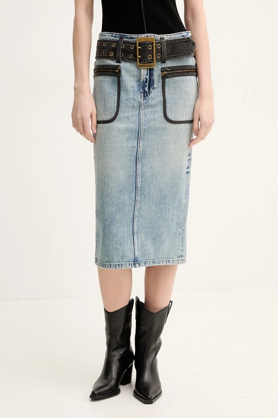 Юбка Miss Sixty casual голубой 6S1KJ58600