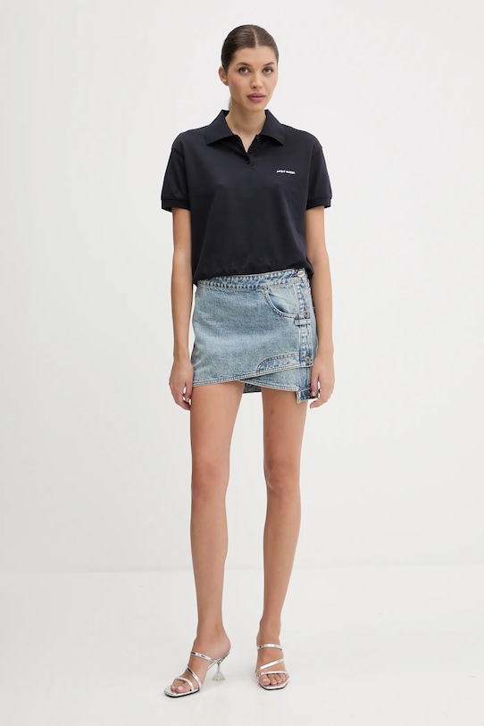 Džínová sukně Miss Sixty 6S2KJ12600 modrá SS25