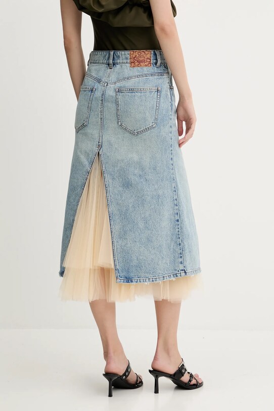 Îmbrăcăminte Miss Sixty fusta jeans 6S2KJ15200 albastru