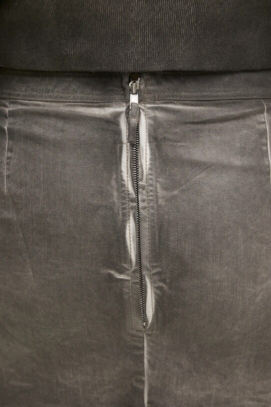 Bavlnená sukňa Rick Owens Mini sivá DS01E3342.SCF