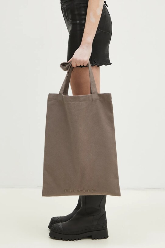 Rick Owens spódnica bawełniana Mini DS01E3342.SCF czarny