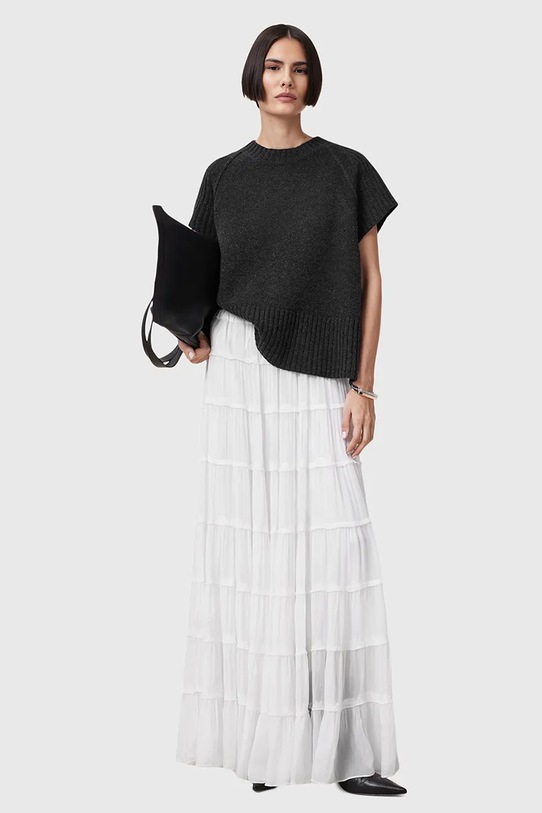 AllSaints fusta EVA alb W061RC