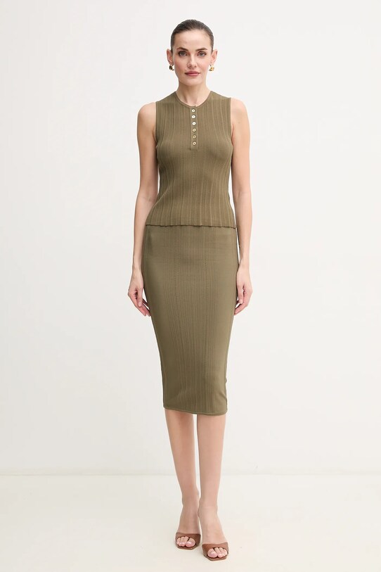 Marciano Guess spódnica GIADA 5GGD18.5874Z zielony SS25