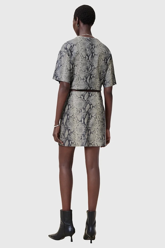 Кожаная юбка AllSaints RENAI W007RC