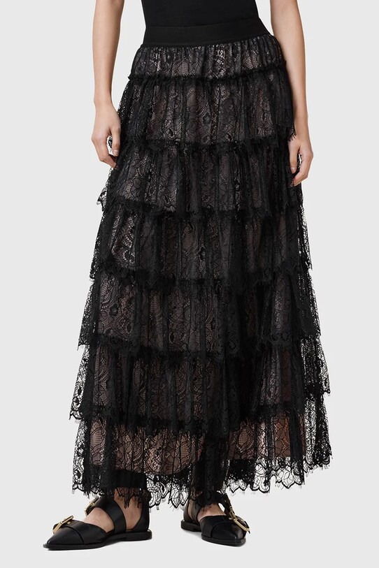 Спідниця AllSaints RORY W058RC чорний SS25