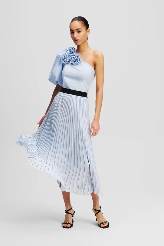 Karl Lagerfeld spódnica niebieski A2W12022