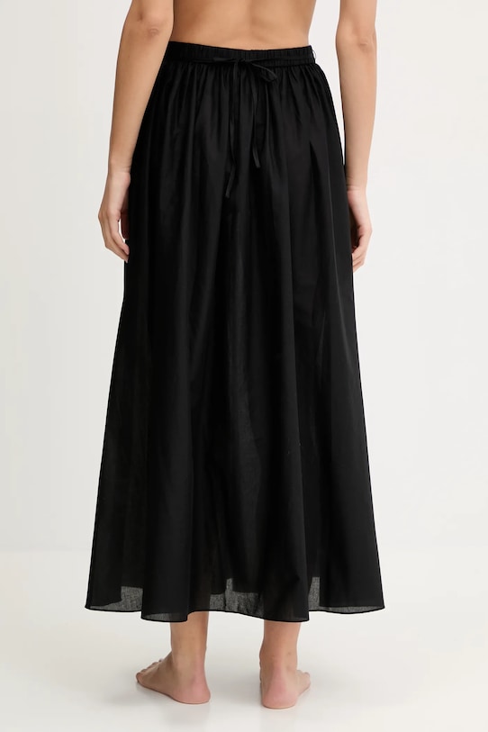 Îmbrăcăminte Karl Lagerfeld fustă din bumbac A2W46043 negru