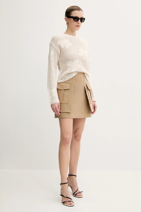 Morgan fustă JAKO.F JAKO.F bej SS25