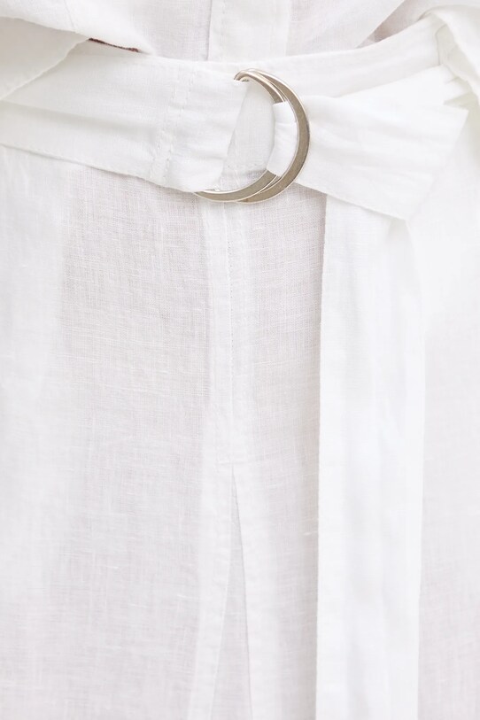 MAX&Co. fustă din in alb 2516101025200