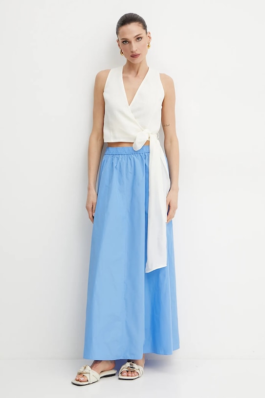 MAX&Co. fustă 2516101074200 albastru SS25