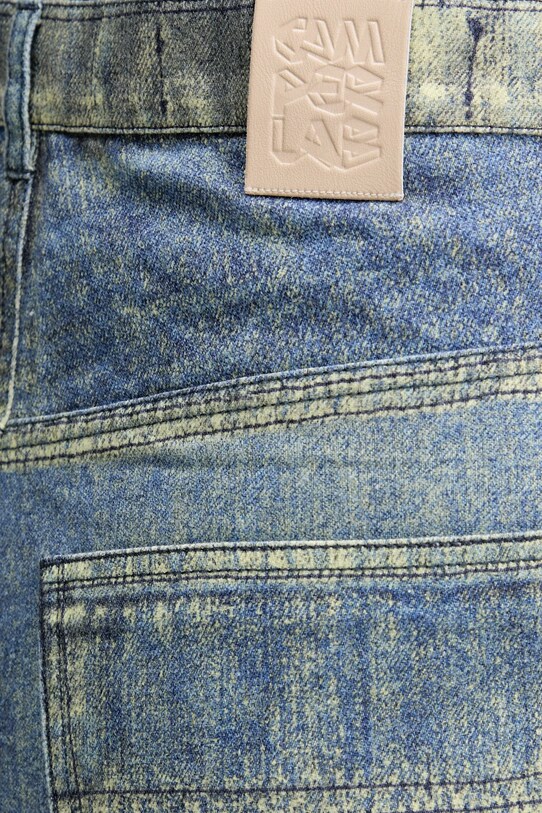 CAMPERLAB fustă din denim AU00032.002 albastru