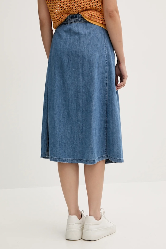 Odzież United Colors of Benetton spódnica bawełniana 4KOWD004Q niebieski