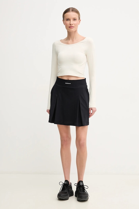 Peak Performance fustă sport G80206 negru SS25