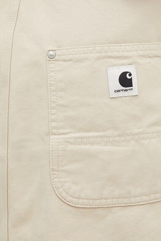 Carhartt WIP spódnica bawełniana Maeve Double Knee Skirt beżowy I034836.2LP06