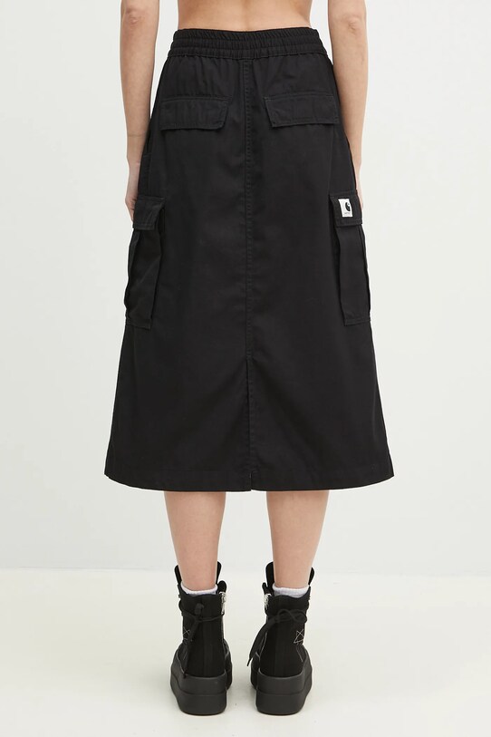 Oblečení Bavlněná sukně Carhartt WIP Jet Cargo Skirt I033148.8902 černá