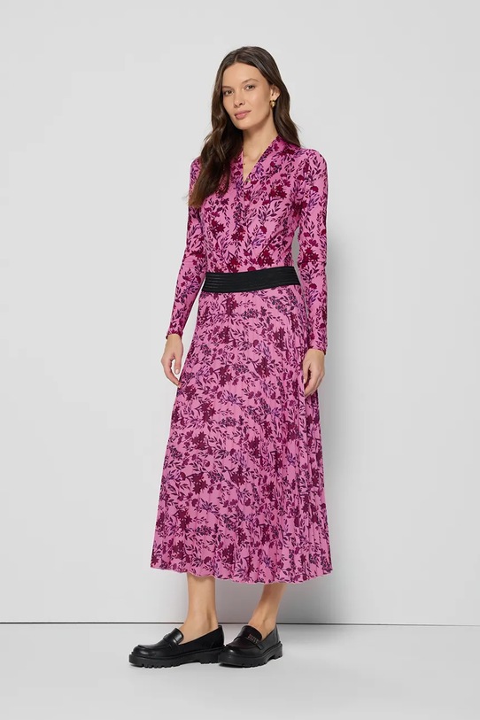 Sukňa Bizuu AMINA kvetinový ružová AMINA.PRIZZI.PINK.SS25